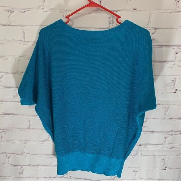 Express medium  teal sweater - Picture 3 of 3
